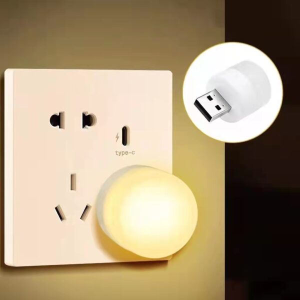 USB Mini LED Night Light